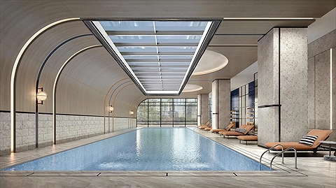 Hồ bơi bốn mùa tại tầng 8