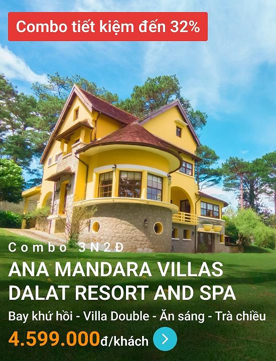 Khu nghỉ dưỡng Ana Mandara Villas Dalat Resort and Spa