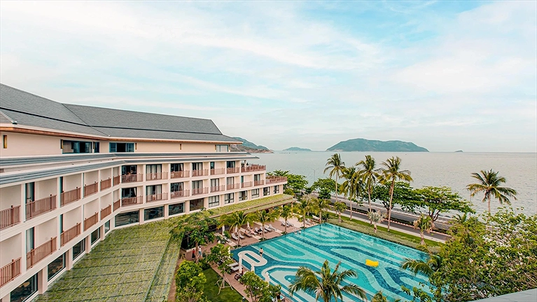 Quang cảnh chung của khu nghỉ