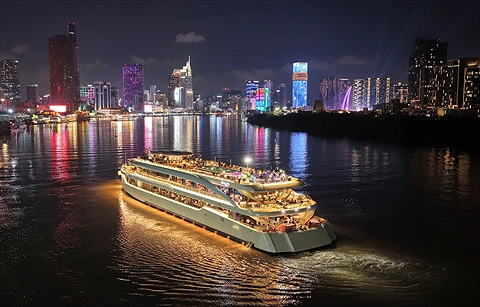 Ăn Tối Trên Du Thuyền Sang Trọng Elite of Saigon