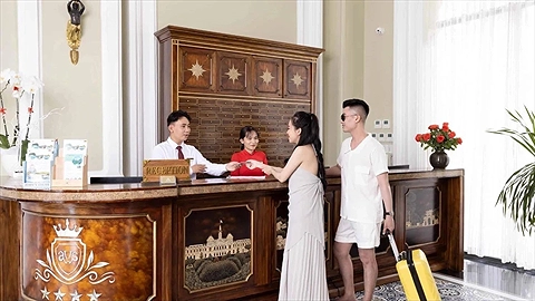 Khu vực check-in