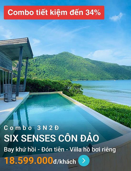 Khu nghỉ dưỡng Six Senses Côn Đảo