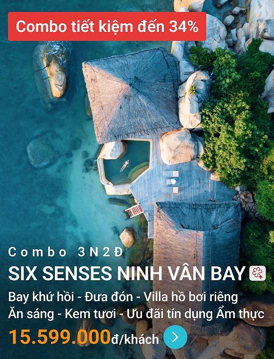 Khu nghỉ dưỡng Six Senses Ninh Vân Bay Nha Trang