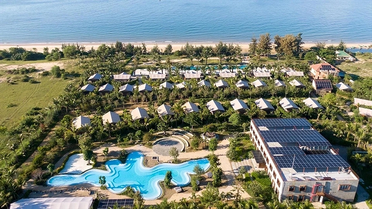 Toàn cảnh Khu nghỉ dưỡng WoCAL ReTREAT Kê Gà