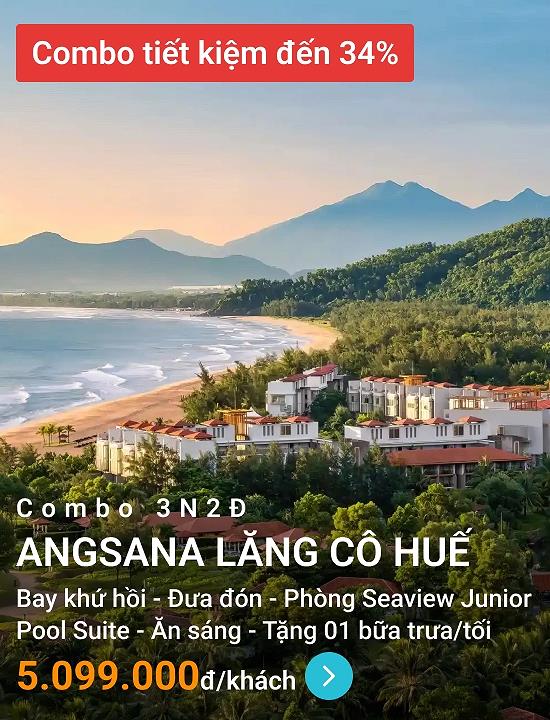 Khu nghỉ dưỡng Angsana Lăng Cô Huế