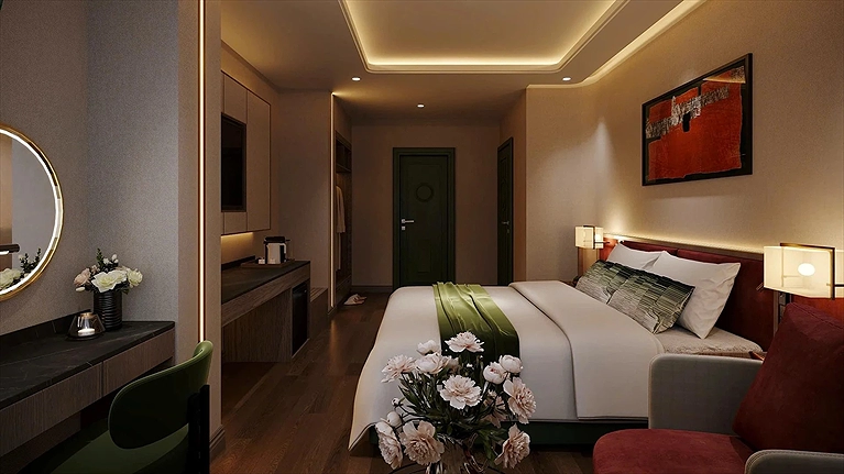 Phòng Premier Double City View