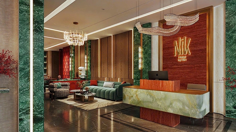 Khu vực nhận phòng 