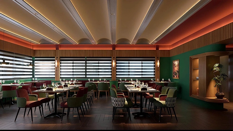 Khu vực nhà hàng