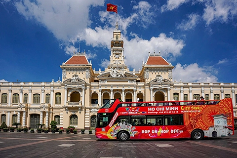Vé Xe Bus 2 Tầng Hop On Hop Off TP Hồ Chí Minh