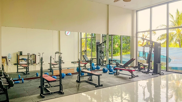 Khu vực phòng Gym