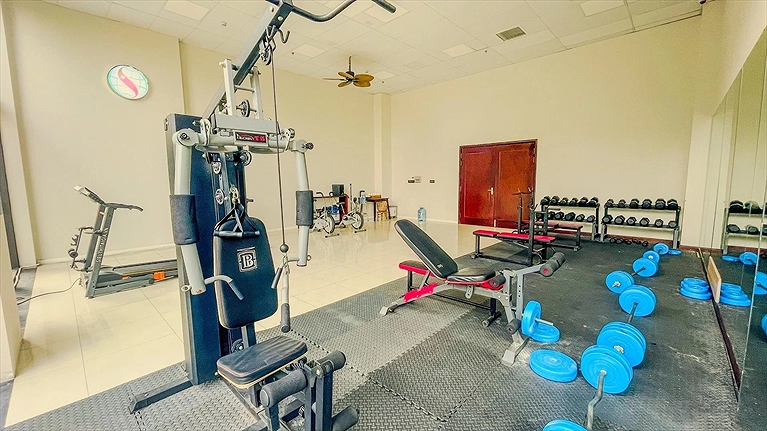 Khu vực phòng Gym
