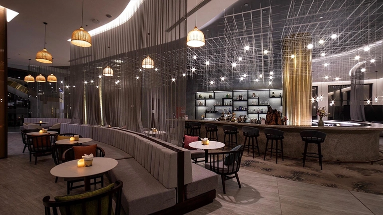 Khu vực quầy Bar