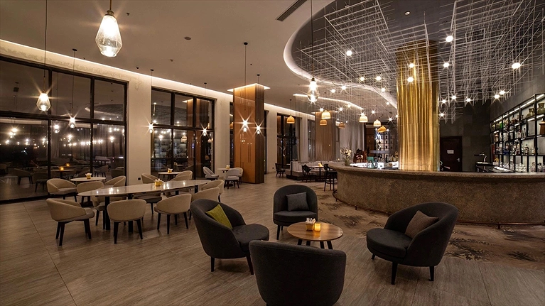 Khu vực quầy Bar
