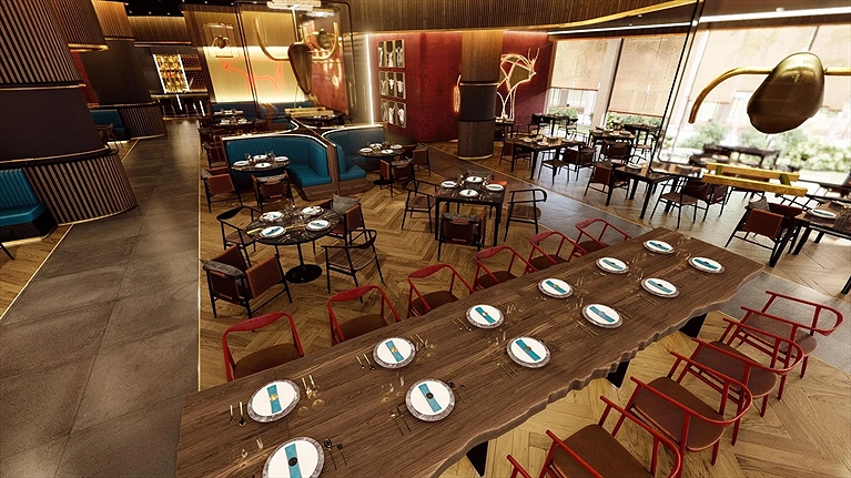 Khu vực Steak House