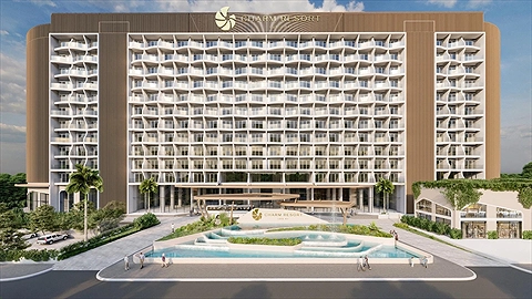 Phía trước của Khu nghỉ dưỡng Vienna House by Wyndham Charm Long Hải