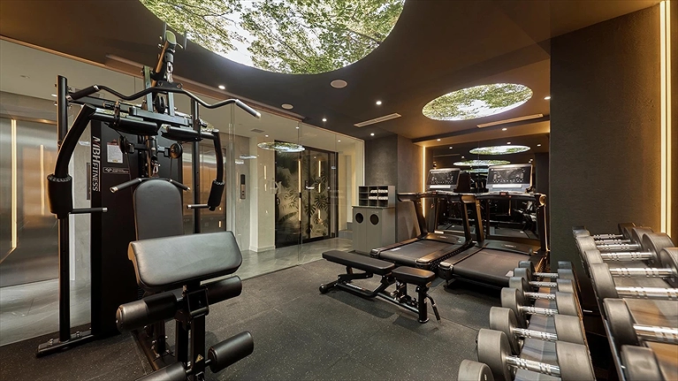 Khu vực phòng Gym