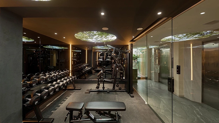 Khu vực phòng Gym