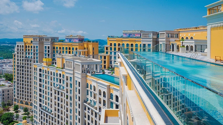 Toàn cảnh khu căn hộ 