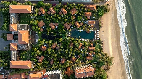 Cảnh quang tại khu nghỉ