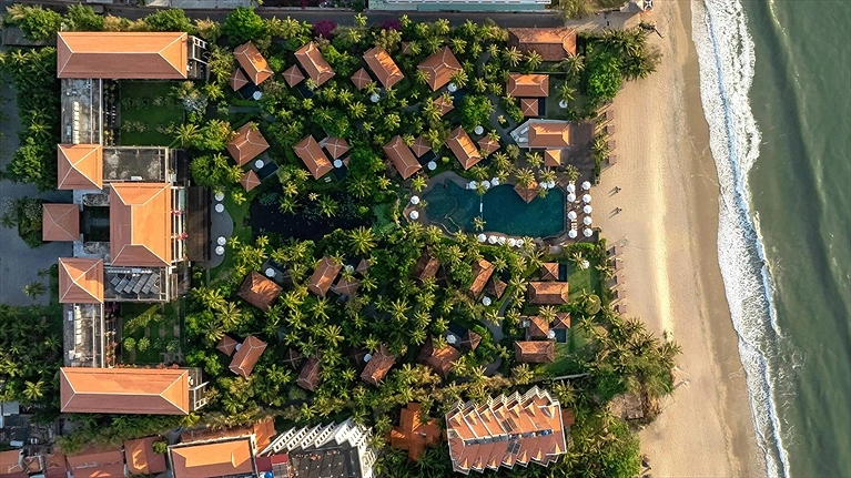 Cảnh quang tại khu nghỉ