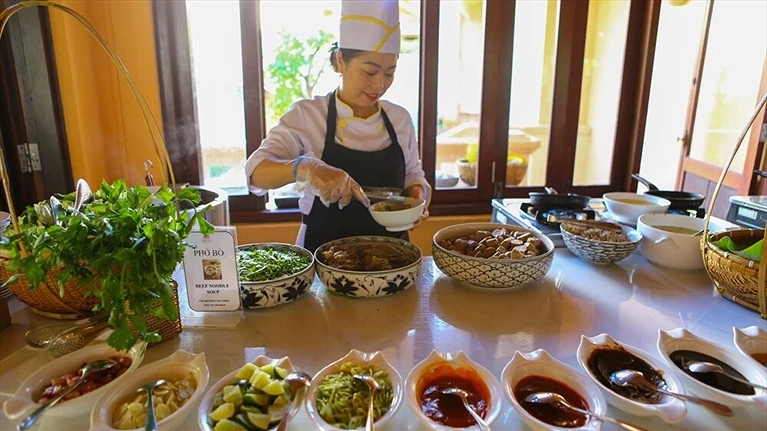 Khu vực nhà hàng