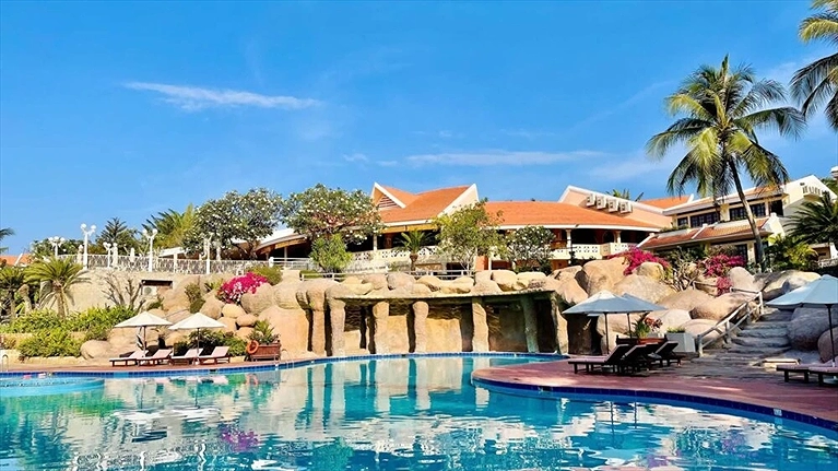 Khu vực hồ bơi