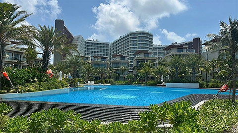 Hồ bơi ở khu Villla