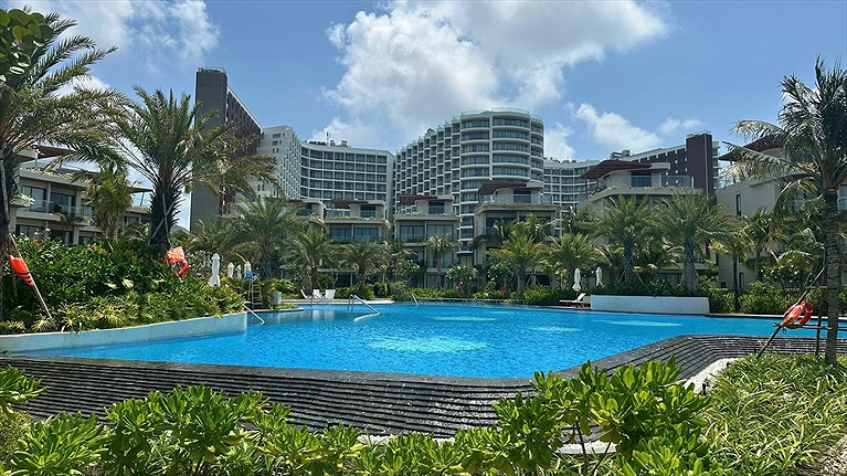 Hồ bơi ở khu Villla
