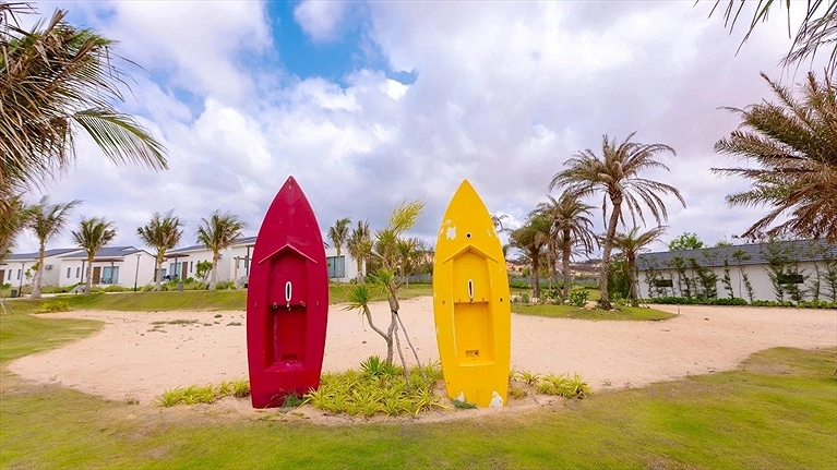 Vườn tại Polaris Resort & Spa Phan Thiết