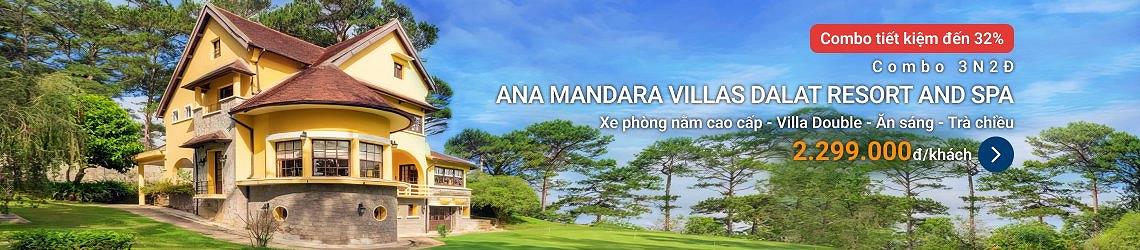 Khu nghỉ dưỡng Ana Mandara Villas Dalat Resort and Spa