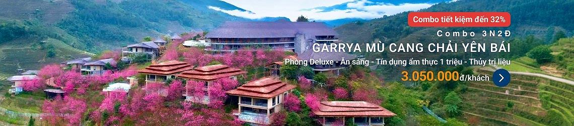 Khu nghỉ dưỡng Garrya Mù Cang Chải Yên Bái