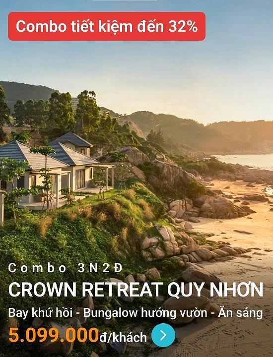 Khu nghỉ dưỡng Crown Retreat Quy Nhơn