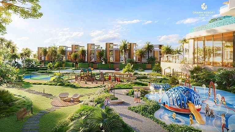 Khu vực Kidclub ngoài trời