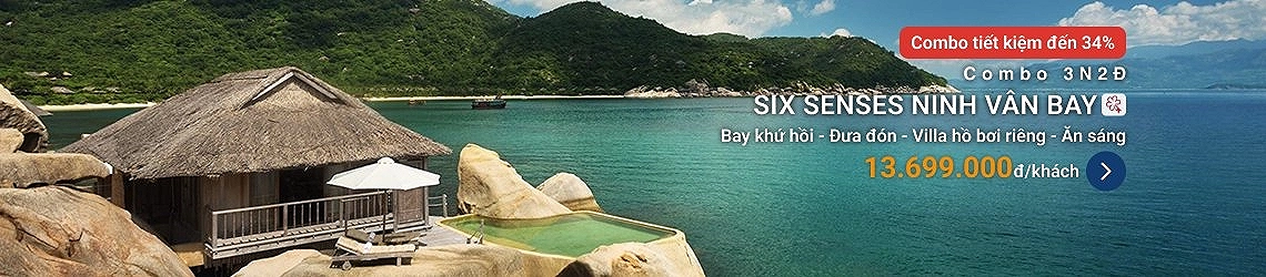 Khu nghỉ dưỡng Six Senses Ninh Vân Bay Nha Trang
