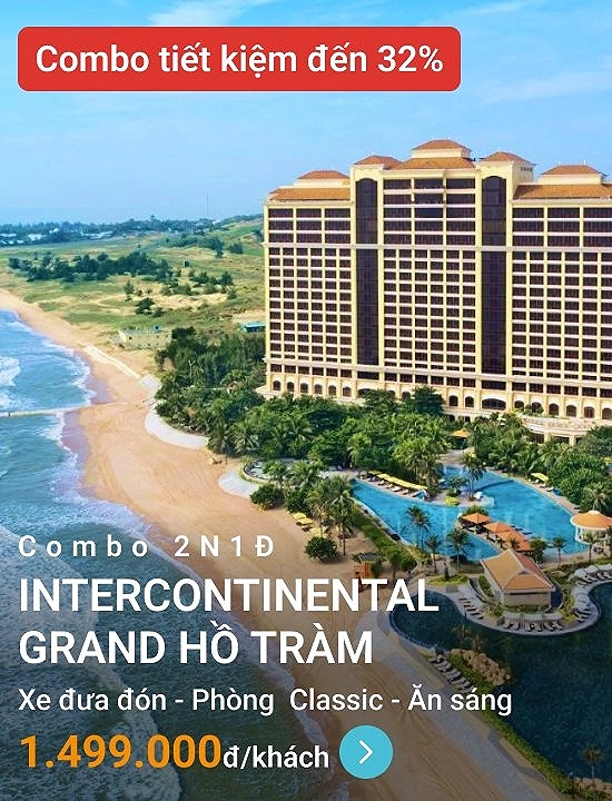 Khách sạn InterContinental Grand Hồ Tràm