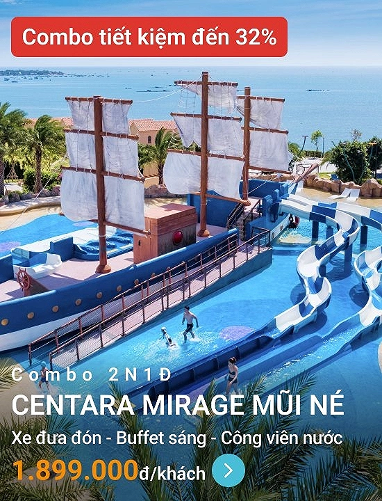 Khu nghỉ dưỡng Centara Mirage Mũi Né