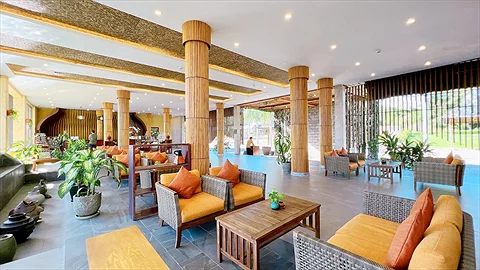 Khu vực quầy Lễ tân