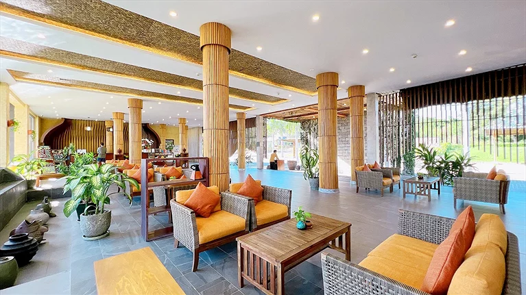 Khu vực quầy Lễ tân