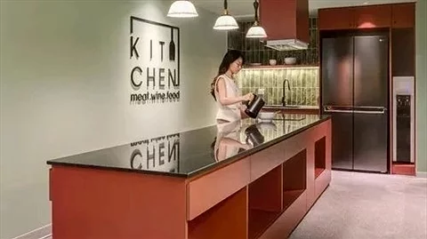 Khu vực bếp chung