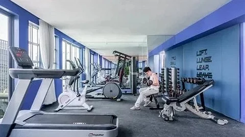 Khu vực phòng Gym