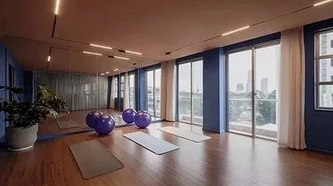 Khu vực phòng Yoga