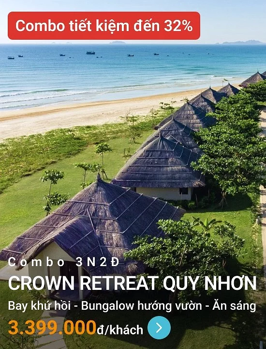 Khu nghỉ dưỡng Crown Retreat Quy Nhơn