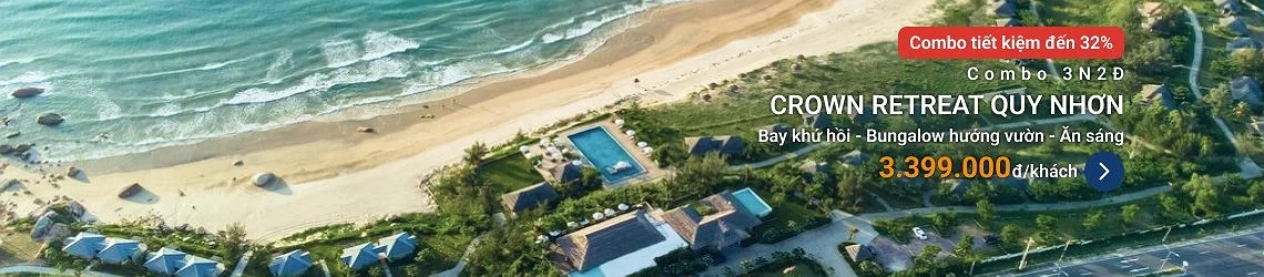Khu nghỉ dưỡng Crown Retreat Quy Nhơn