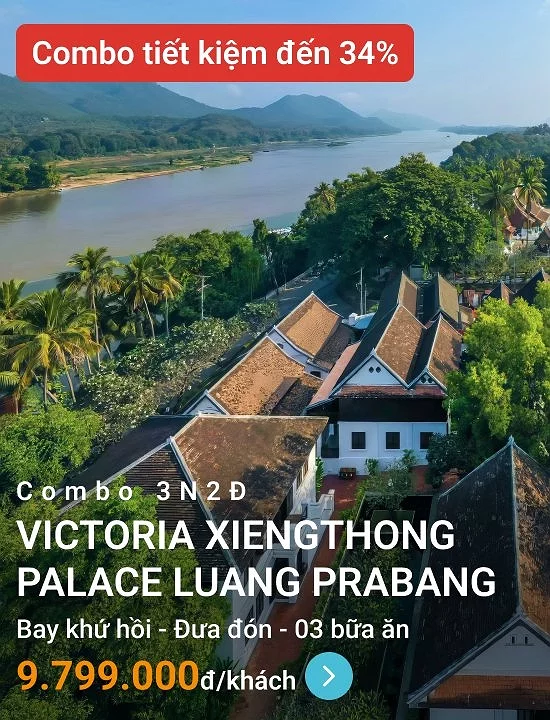 Khu nghỉ dưỡng Victoria Xiengthong Palace Luang Prabang