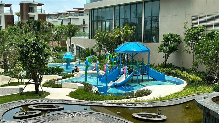 khu vui chơi ngoài trời cho bé