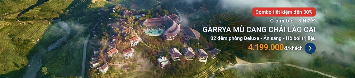 Khu nghỉ dưỡng Garrya Mù Cang Chải Lào Cai