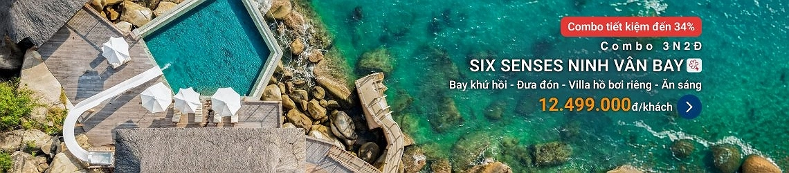 Khu nghỉ dưỡng Six Senses Ninh Vân Bay Nha Trang