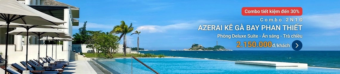 Khu nghỉ dưỡng Azerai Kê Gà Bay Phan Thiết