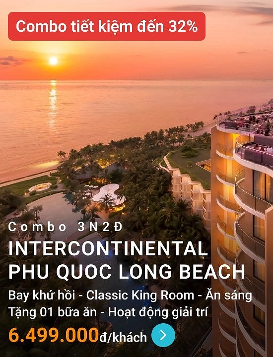 Khu nghỉ dưỡng InterContinental Phu Quoc Long Beach