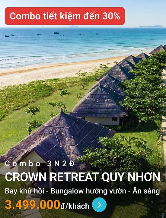 Khu nghỉ dưỡng Crown Retreat Quy Nhơn